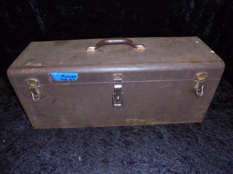 Kennedy Tool Box with Mics Sockets, etc