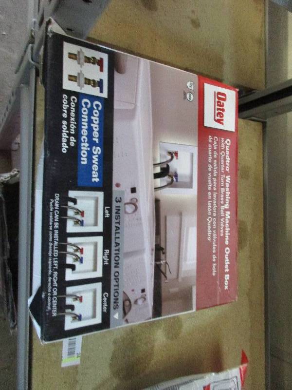 Washing Machine outlet box