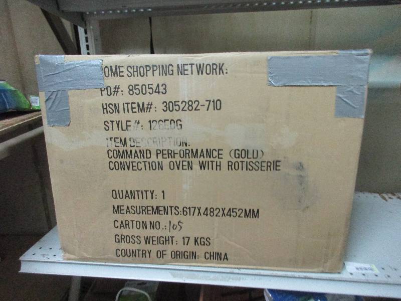 Command Performance toaster oven