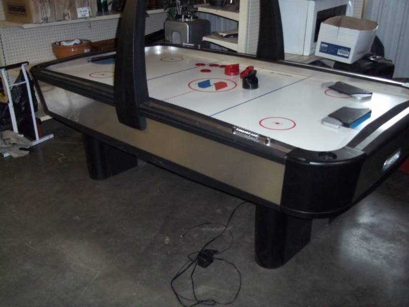 Sportcraft Air Hockey Table With Scoreboard Tested And Works