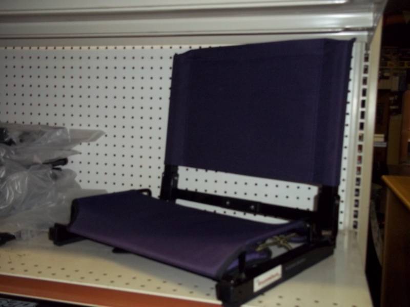 lot 26 image: Folding Stadium Chair