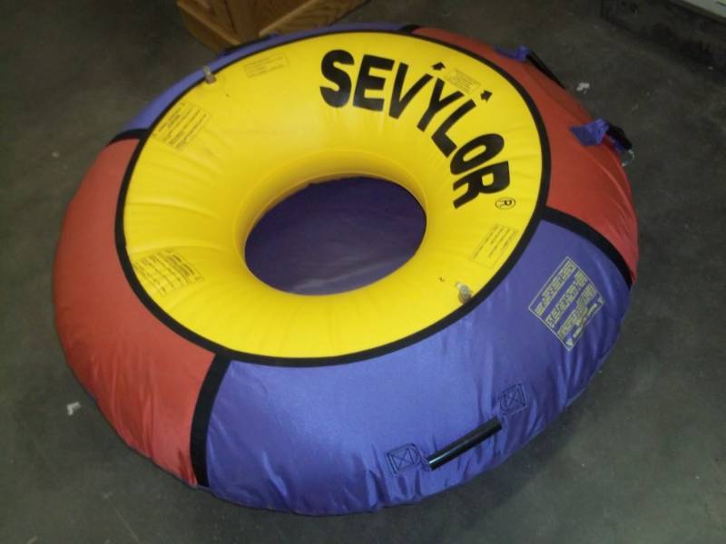 lot 69 image: NEW SEVYLOR water inflatable tube towable