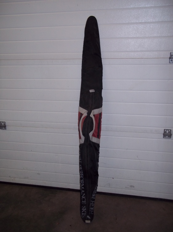lot 109 image: water ski with case
