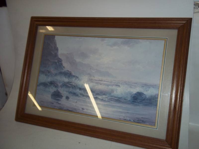 lot 156 image: Framed Print by Bob Sanders 33 x 23
