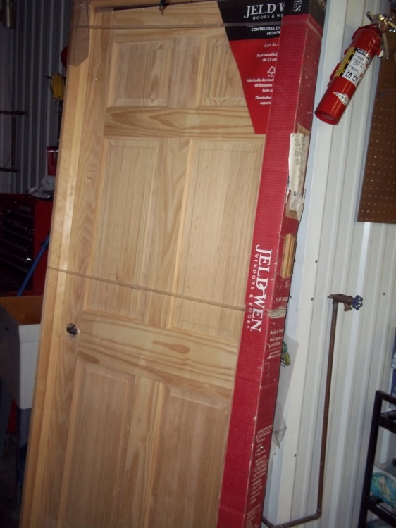 lot 159 image: New Jeldweld Pine Door 32 x 80 RH