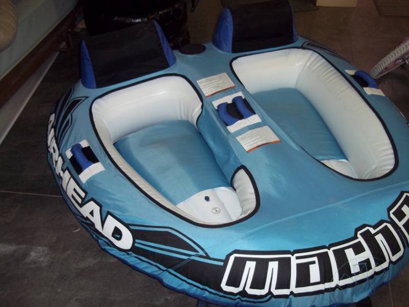 lot 172 image: Airhead 2 person towable