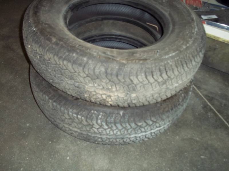 lot 296 image: 175 80R 13 Tires Pair