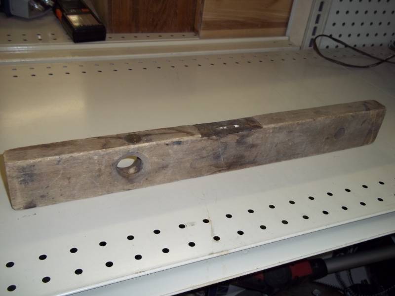 lot 307 image: Vintage wood level