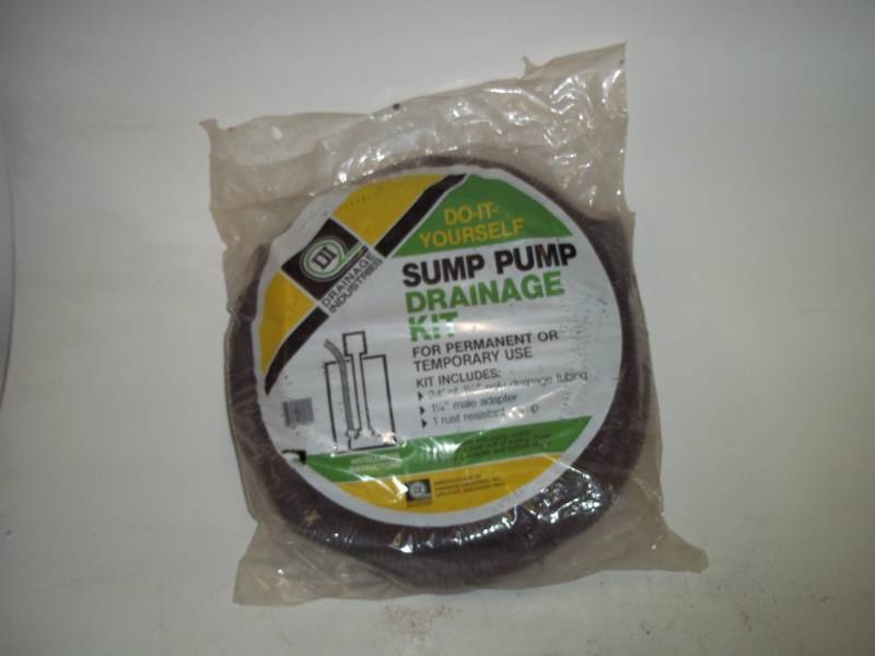 lot 338 image: New Sump Pump drain kit