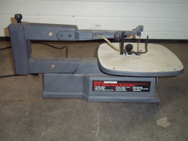 lot 4 image: Craftsman 16 Scroll Saw