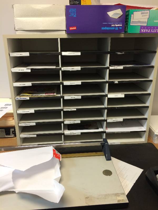 lot 15 image: Letter Filing Sorter - Nice Condition
