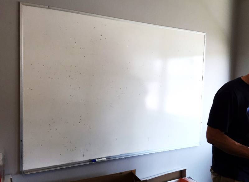 lot 23 image: Huge Dry Erase Board