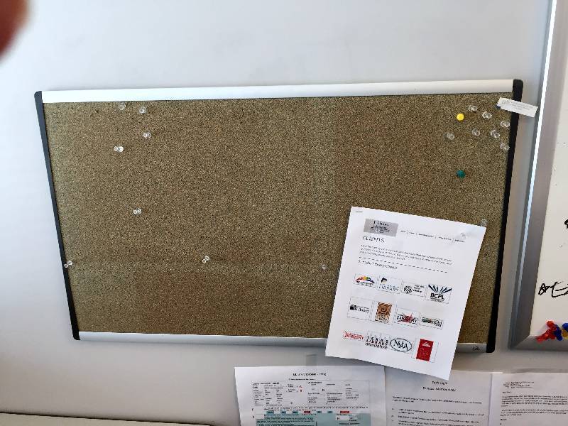 lot 25 image: Cork Board