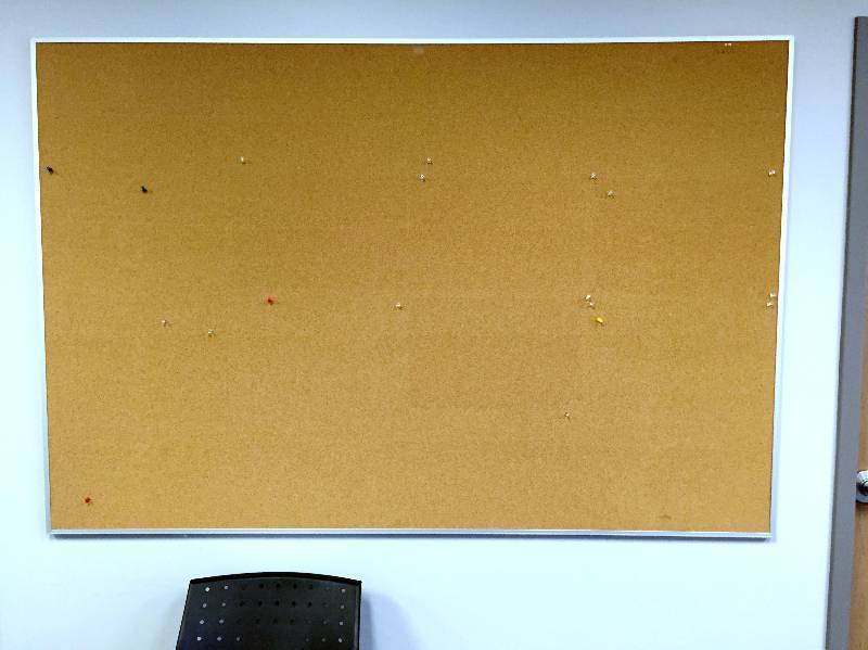 lot 40 image: Large Cork Board