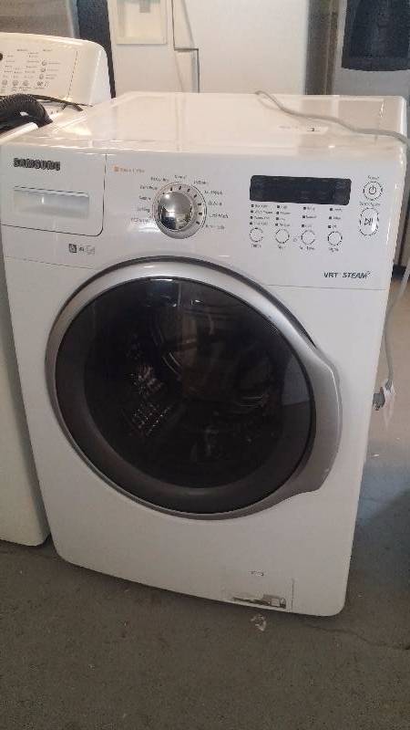 Samsung VRT Steam Washer - White - Tested and Works