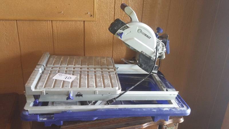 Cobalt Tile Cutter - Tested and works