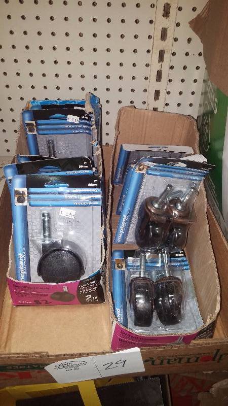 Misc. Box of Wheels and Casters