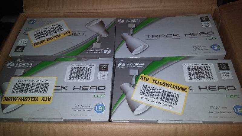 LED Track Light Heads - 4