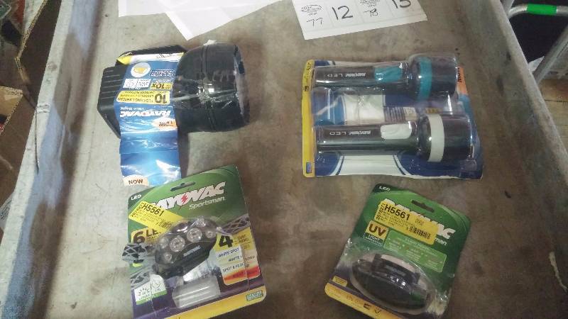 Misc Lot of flashlights