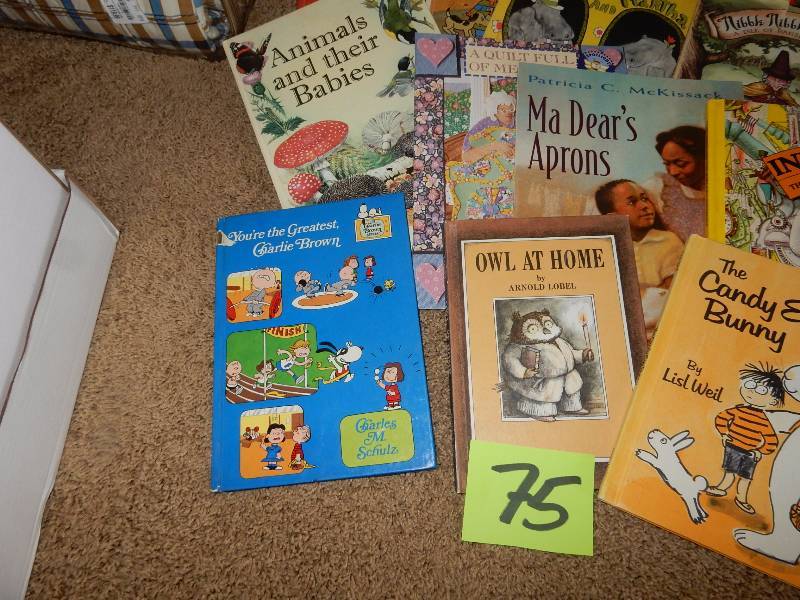 lot 75 image: Large lot of Childrens books