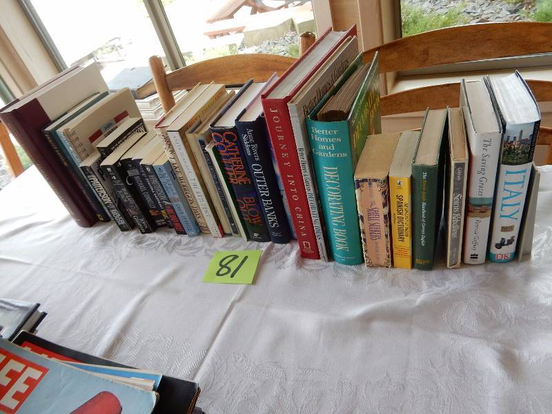 lot 81 image: Misc. Books as pictured.. See closeups