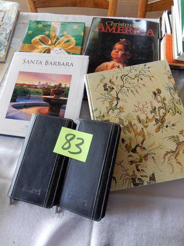 lot 83 image: Coffee Table Books and Card portfolio