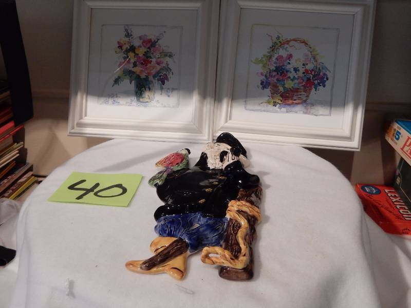 lot 40 image: Blue Sky, Clay works.. Sea Captain.. Medium