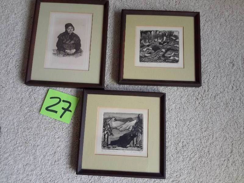 lot 27 image: Copper Engraving Prints