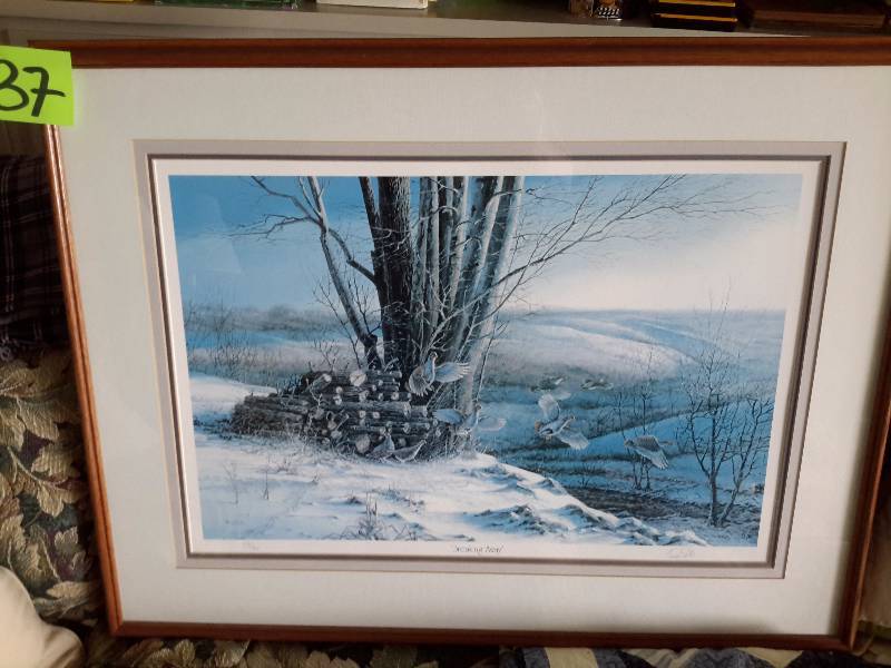 lot 37 image: Breaking Away by Terry Redlin