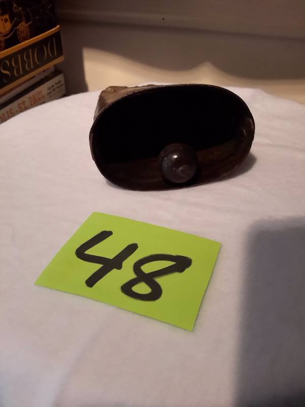 lot 48 image: Metal Cow Bell