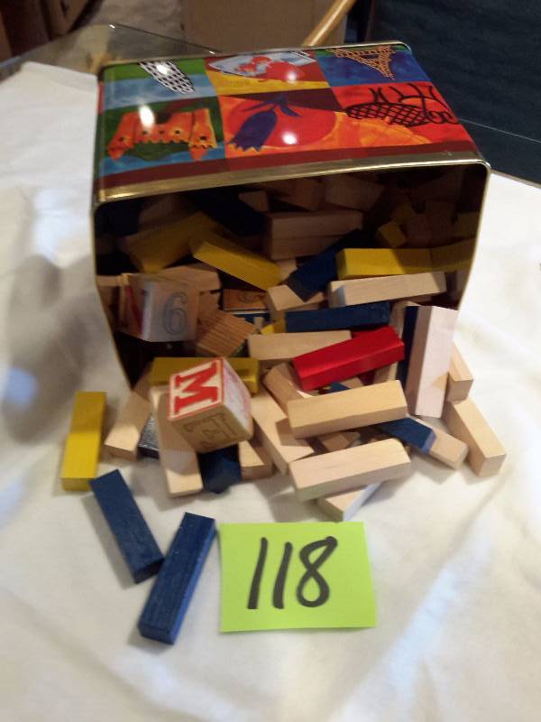 lot 118 image: Wood Blocks