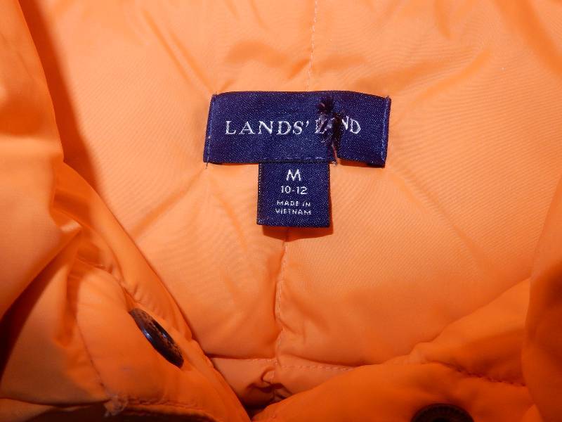 lot 175I image: Lands End Quilted womens vest