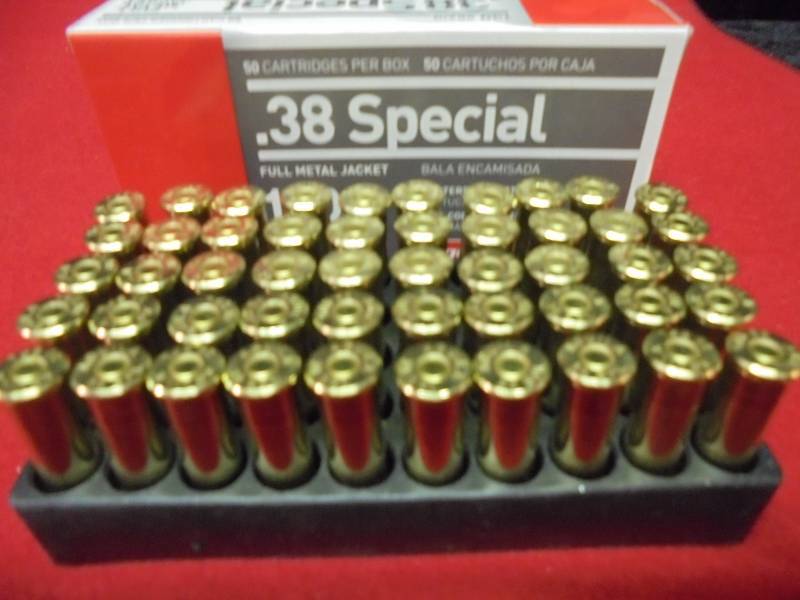 lot 17 image: Aquila .38 Special FMJ, 130 Grain, 50ct