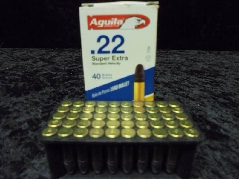 lot 23 image: Aquila .22, 40 Grain, 50ct