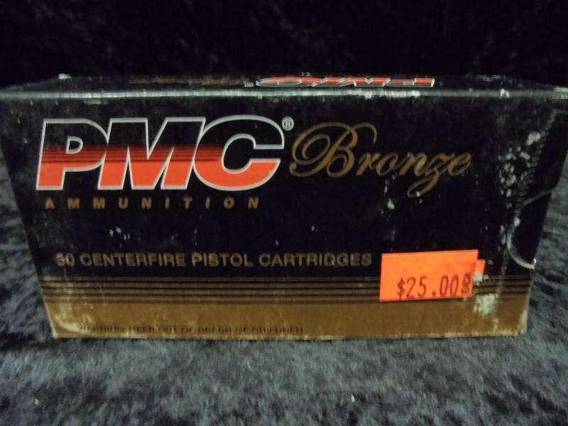 lot 25 image: PMC .380 Auto Ammo, FMJ, 90 Grain, 50ct