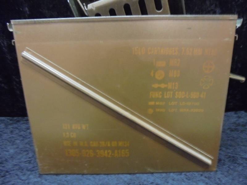 lot 40 image: Metal Ammo Box, 7.62 - 1500 cartridges