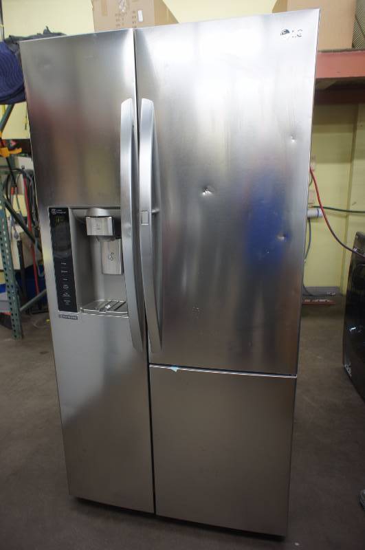 lot 2 image: LG Refrigerator- Model # (LSXS26366S)