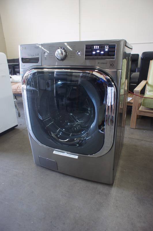 lot 8 image: LG Washer- Model # (WM8000HVA)