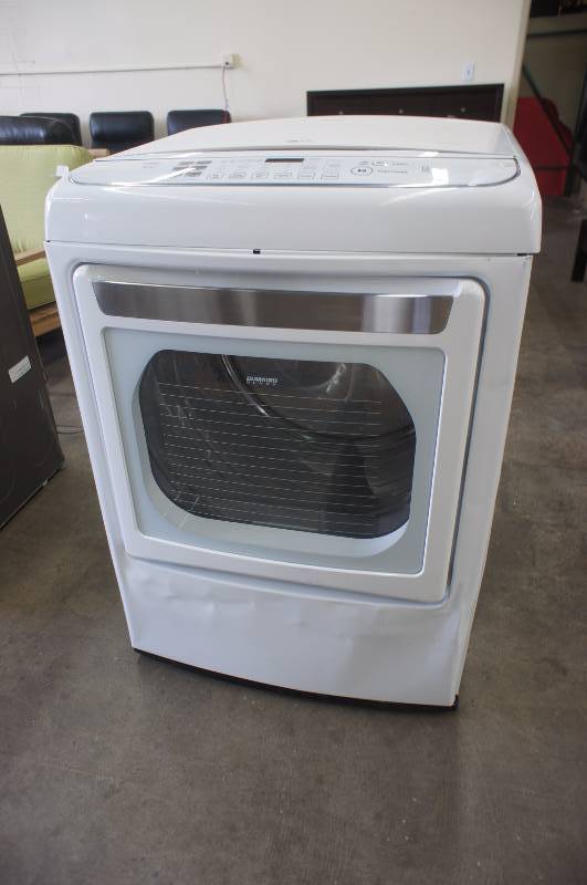 lot 9 image: LG Dryer-  ELECTRIC DRYER -Model # (DLEY1701WE)