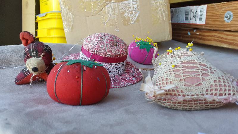 Lot of Five Pin cusions - vintage