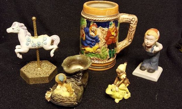 Lot of five Misc Knick Knacks