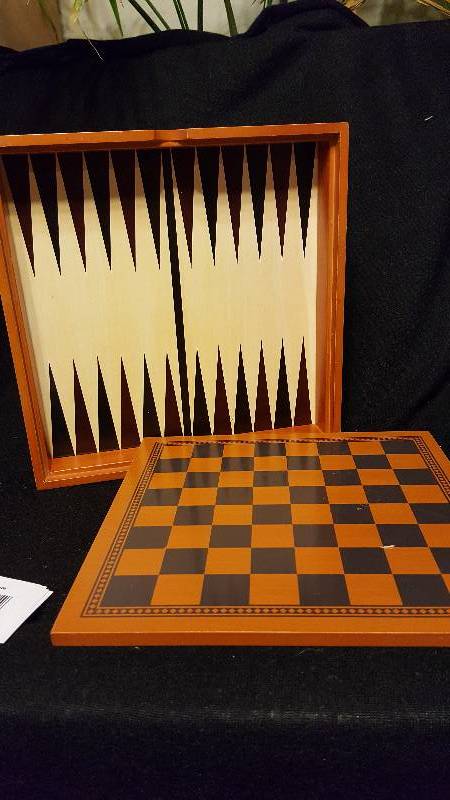 Checkers & Backgammon board