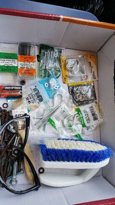 lot of misc screws and misc