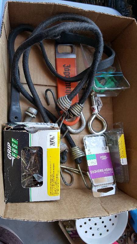 bunge cords, screws, washers, and more