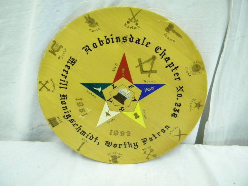 Masonic Robbinsdale Chapter 238 Plaque