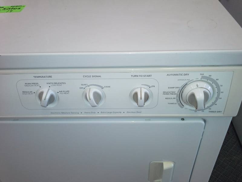 lot 19 image: kenmore Heavy Duty Extra Large Capacity Stainless Steel Dryer
