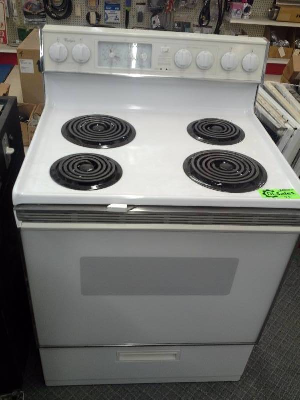 lot 99 image: Whirlpool Stove Top Self Cleaning Oven