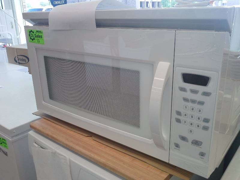 lot 12 image: Whirlpool Over the Range Microwave