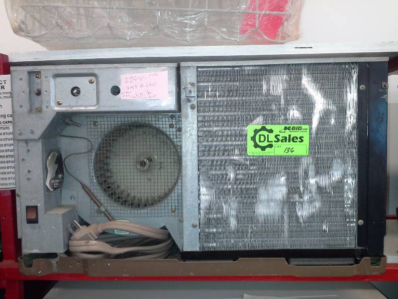 lot 136 image: Air Conditioner(GE Sleeve replacement wall unit)