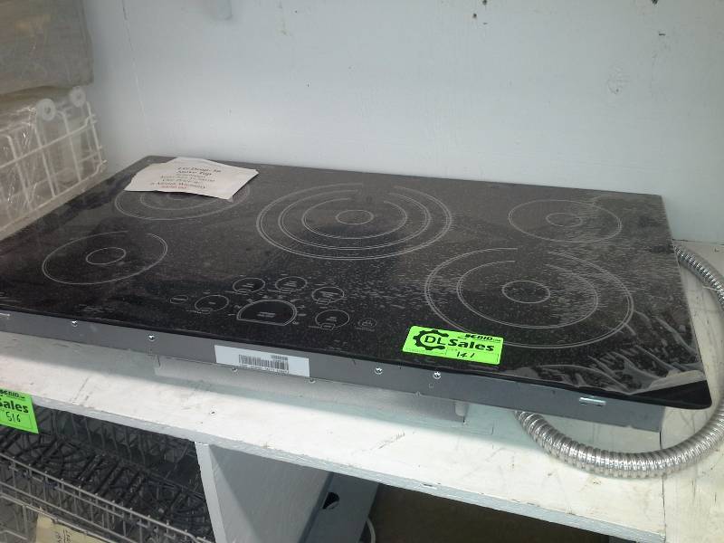 lot 141 image: LG Drop-In Stove Top